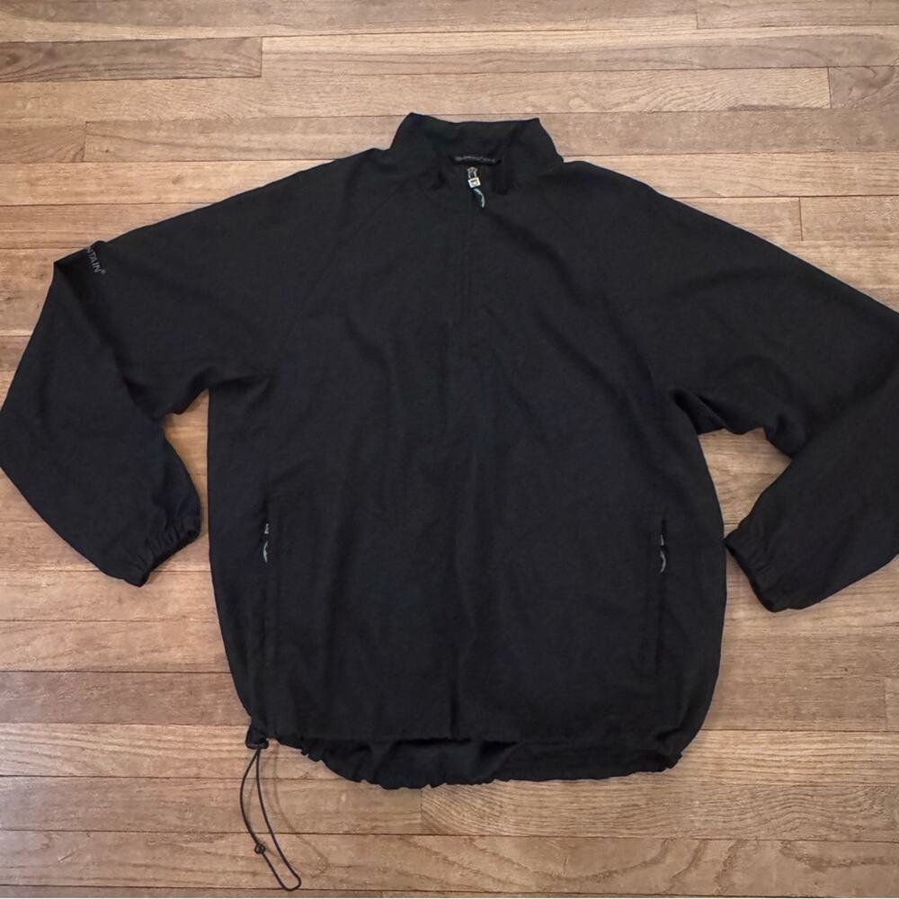 Sun Mountain Headwin men's black golf jacket size large L
 b67